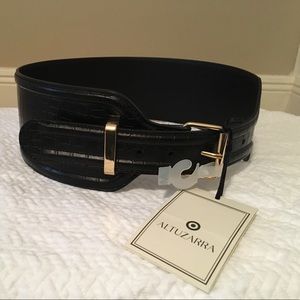 NWT Altuzarra for Target mock croc belt Sz S/M