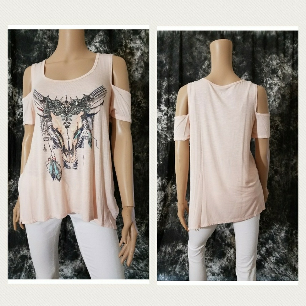New! Jessica Simpson Boho Spirit Lorani top M (8)
