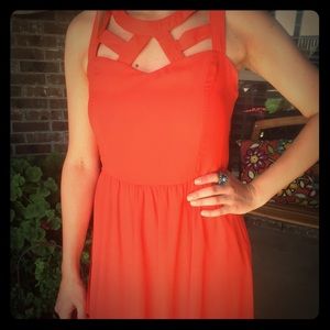 Orange Altar'd State dress