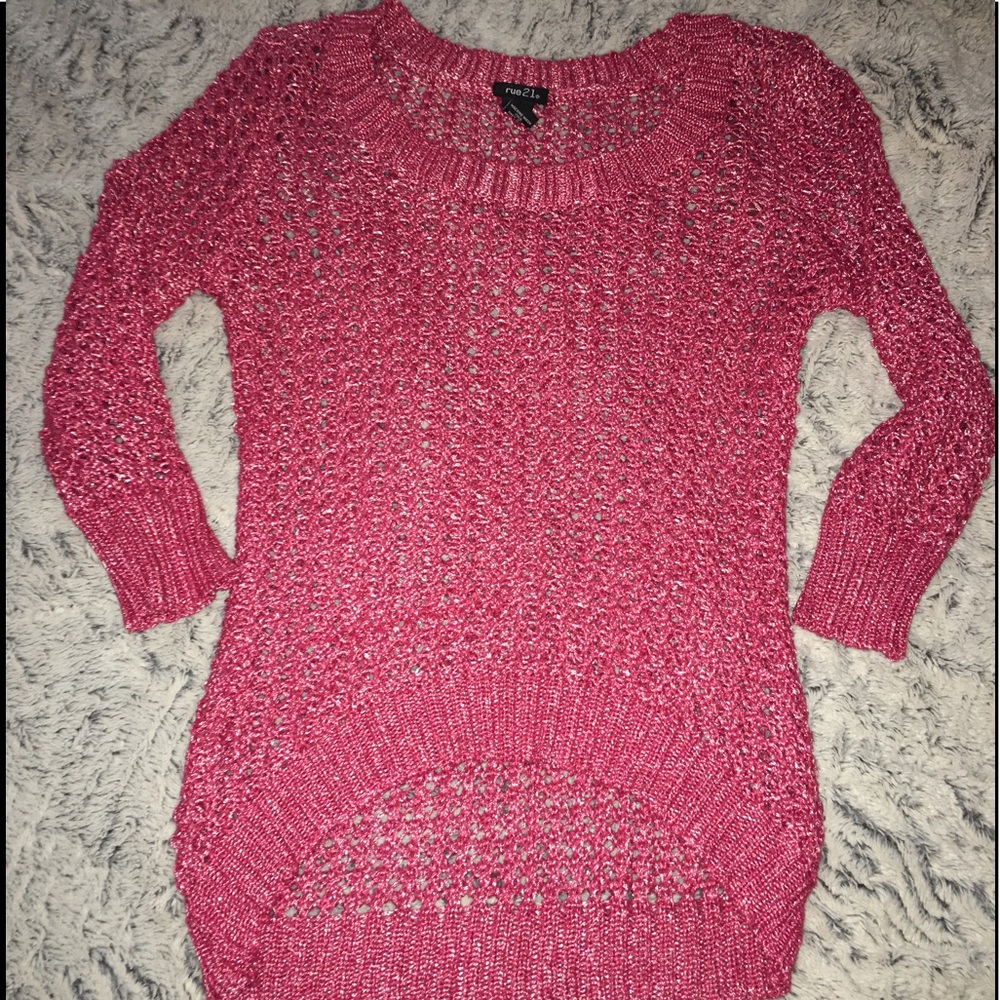Rue 21 Crocheted Sweater