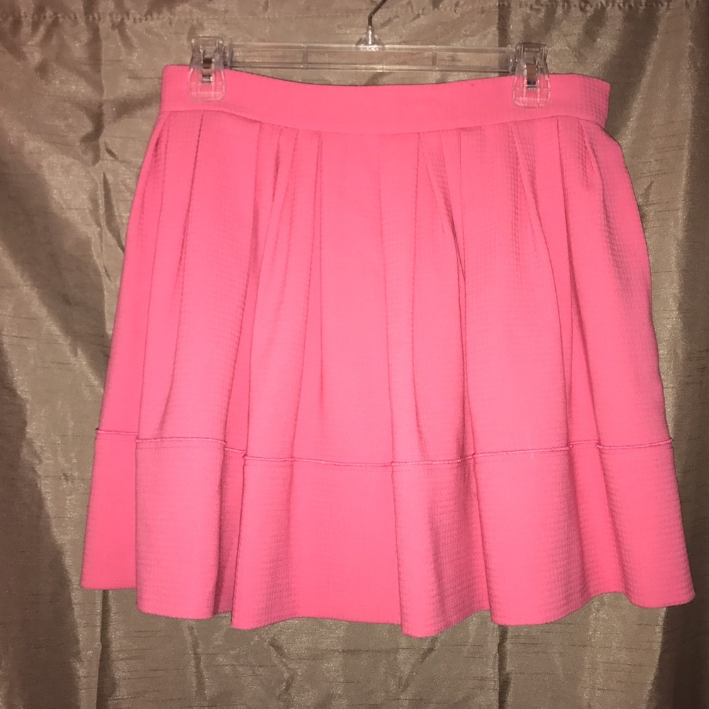 Pink Tartan Pink Skirt