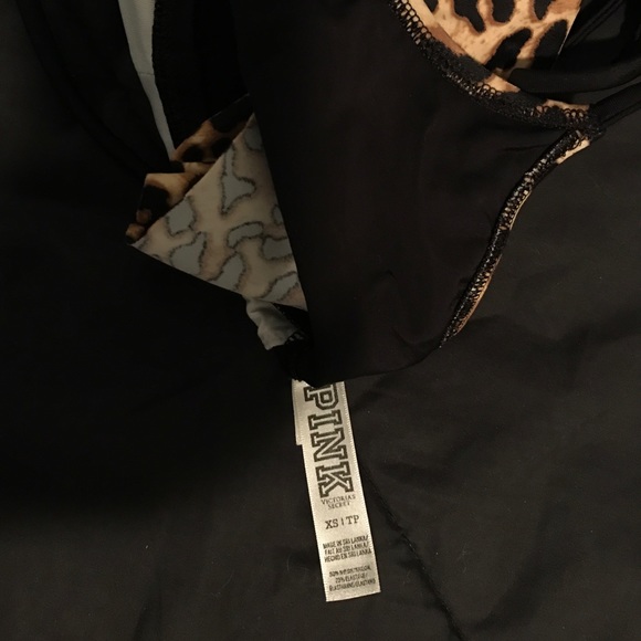 VS PINK leopard swim top - Picture 3 of 3
