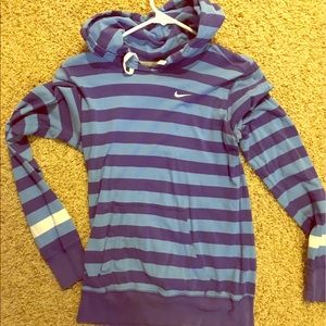 Nike long sleeve with hood