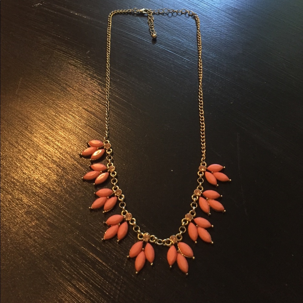 Pink Flower Necklace