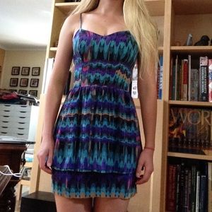 Colorful "Charlie Jade" dress. little wear.
