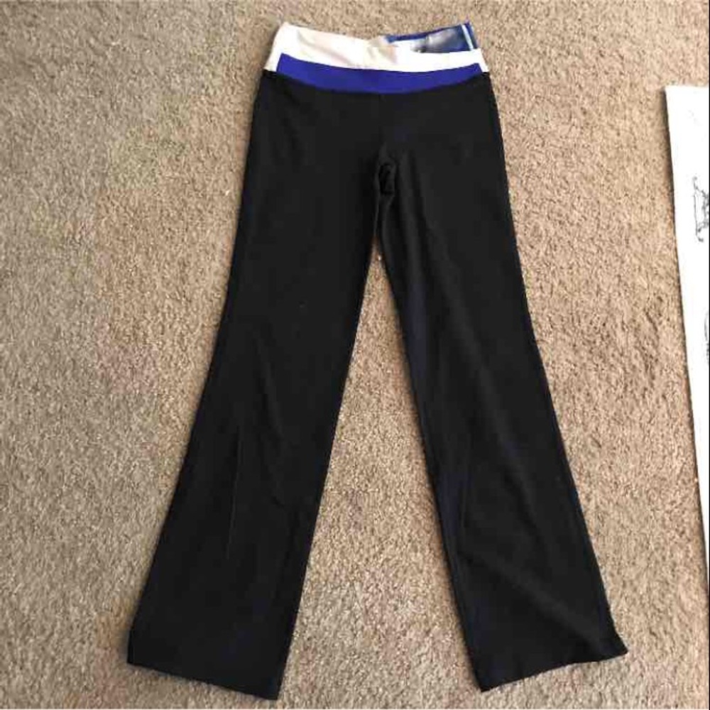 Lululemon straight cut yoga pants