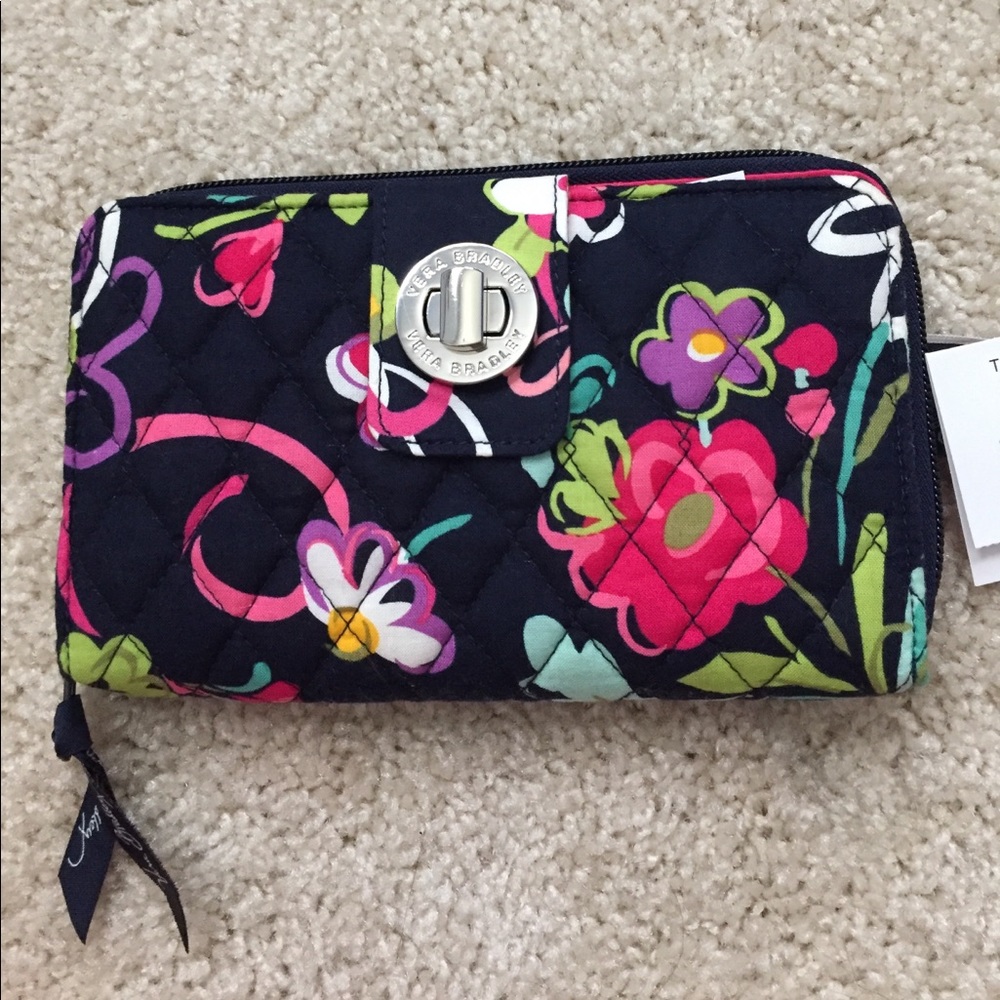Very Bradley Turnlock Wallet
