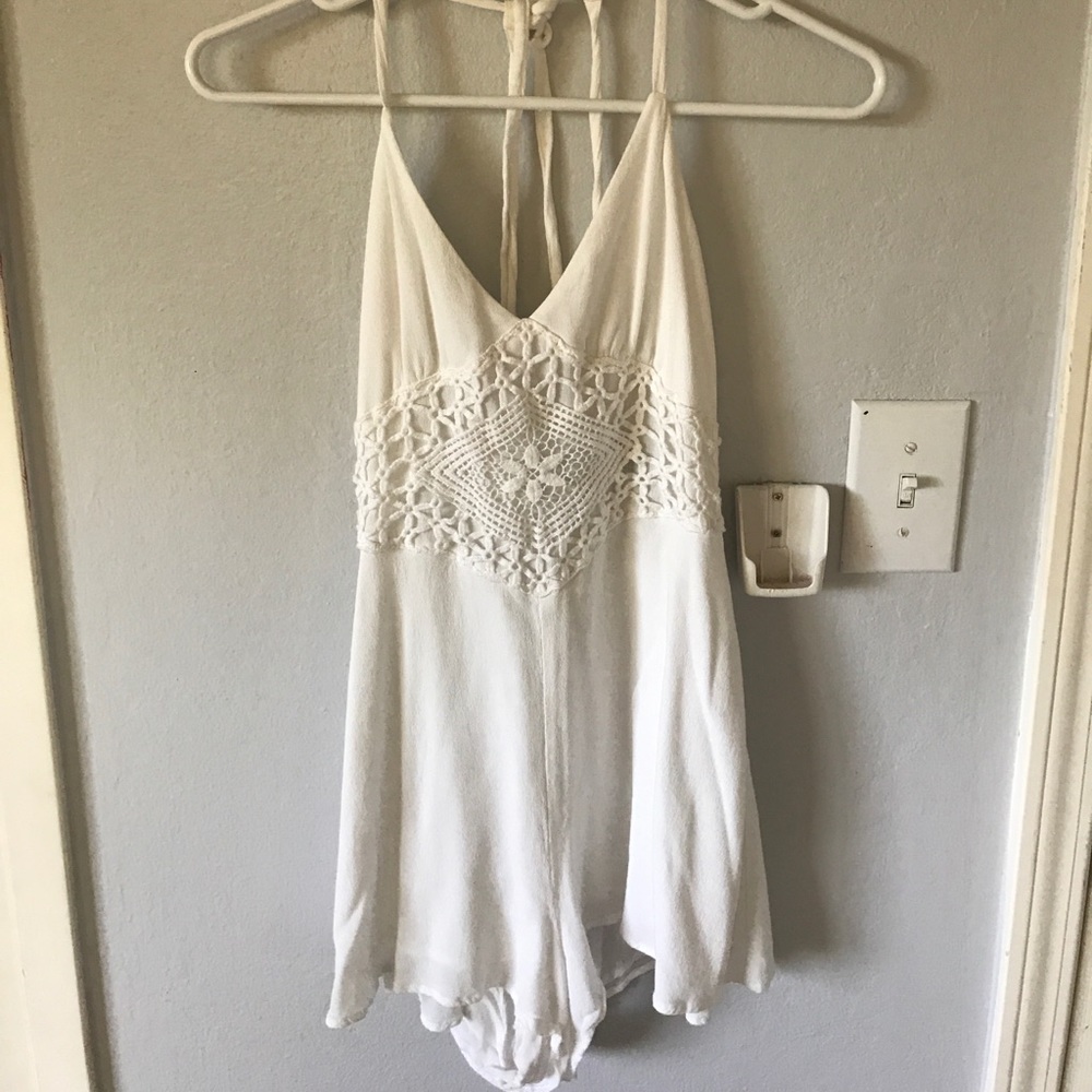 White Romper