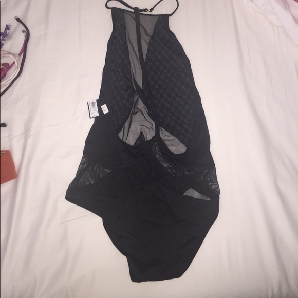 Victoria's Secret Mesh Black Monokini - Picture 3 of 5