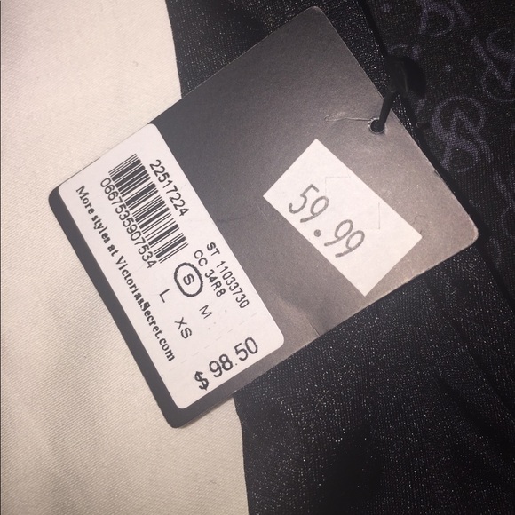 Victoria's Secret Mesh Black Monokini - Picture 4 of 5