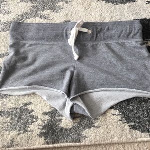 Grey cotton shorts