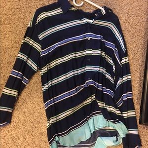 Long sleeve button down Blouse