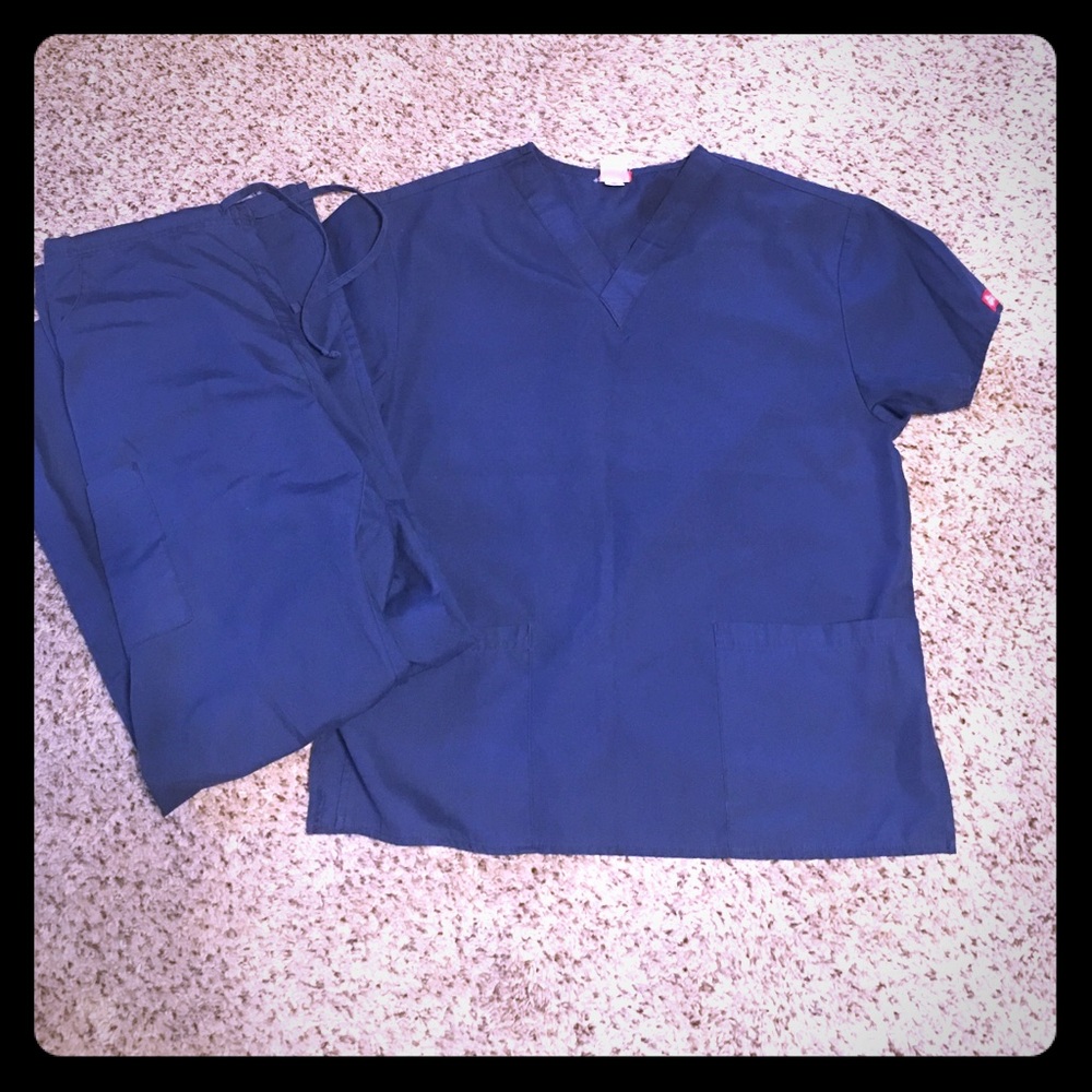 Dickies Navy Blue scrub set