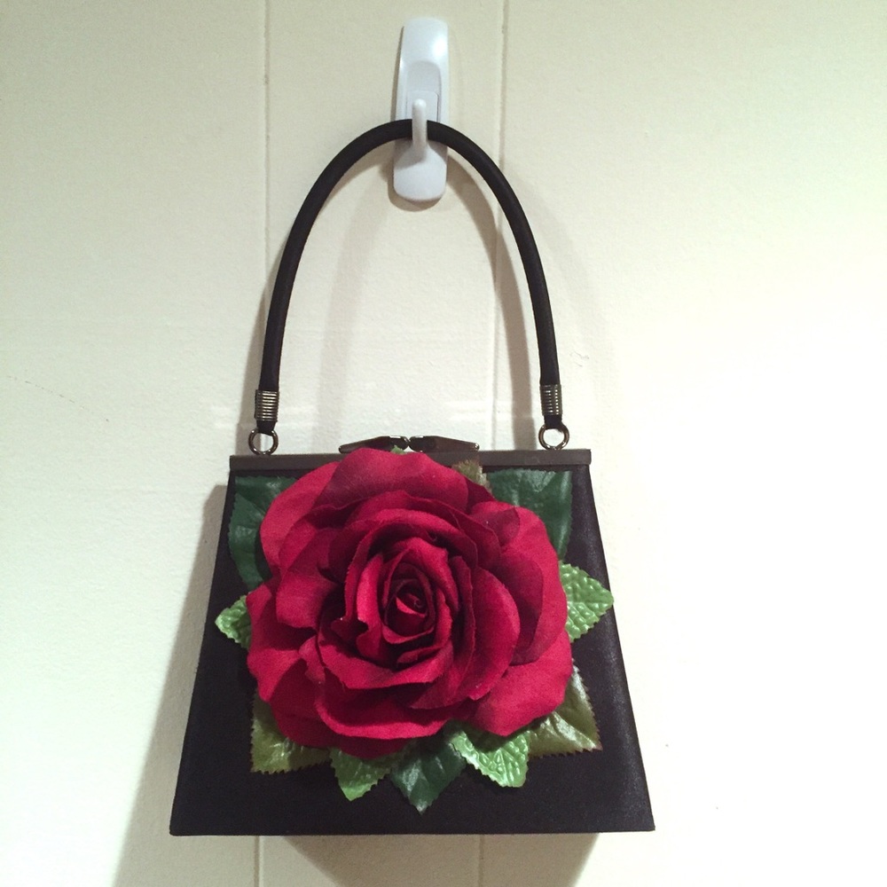 Unique evening bag.
