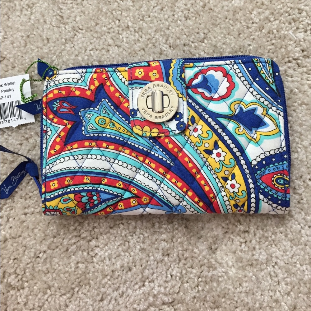 Very Bradley Turnlock Wallet