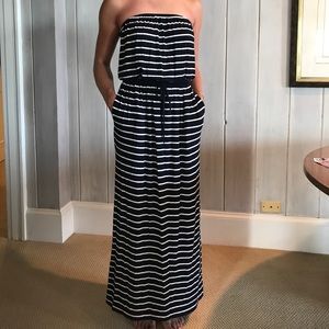 J Crew Strapless Maxi