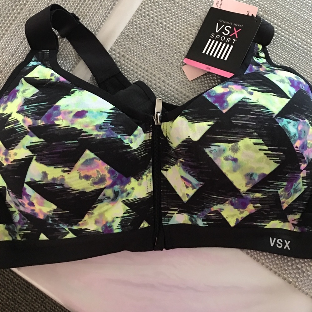 Vsx Sports front zipper bra 36C