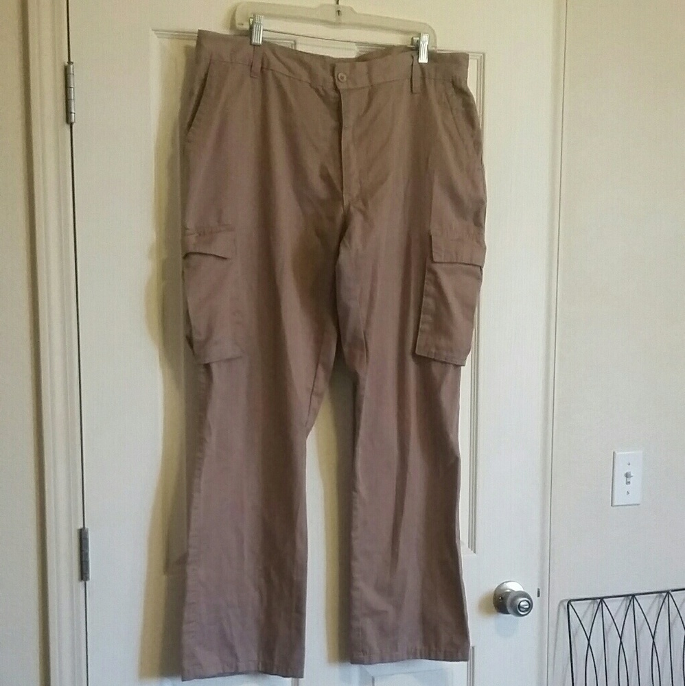 Tan Cargo Pants