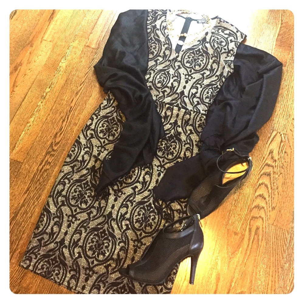 Elegant Cap-Sleeve Dress by StitchFix