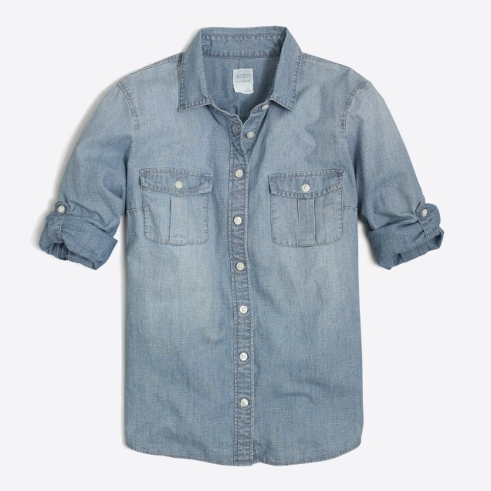 Jcrew chambray button up