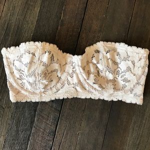 Free People Lace Bra (straps included)