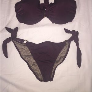 Victoria's Secret eggplant color bottoms