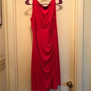 Coral Ralph Lauren Dress Size 14 *read description
