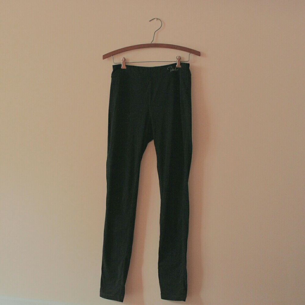 Merino Blend Black Leggings
