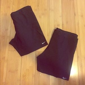 Two Nike Cropped Pants