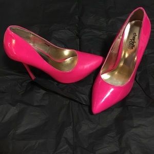 Charlotte Russe Pink high heels