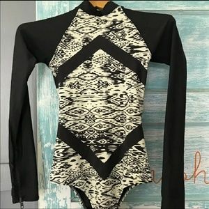Rip Curl long sleeve surf one piece