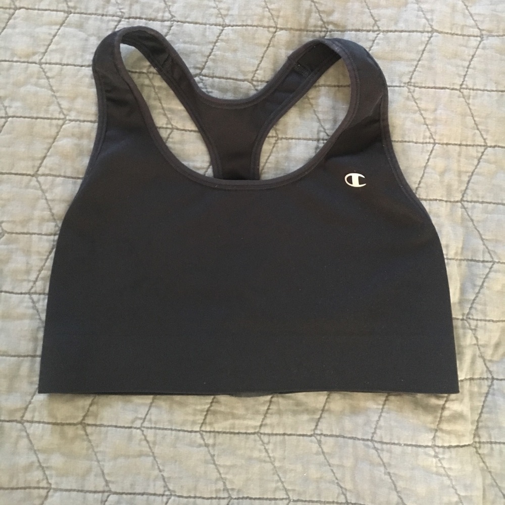 Black Champion sports bra