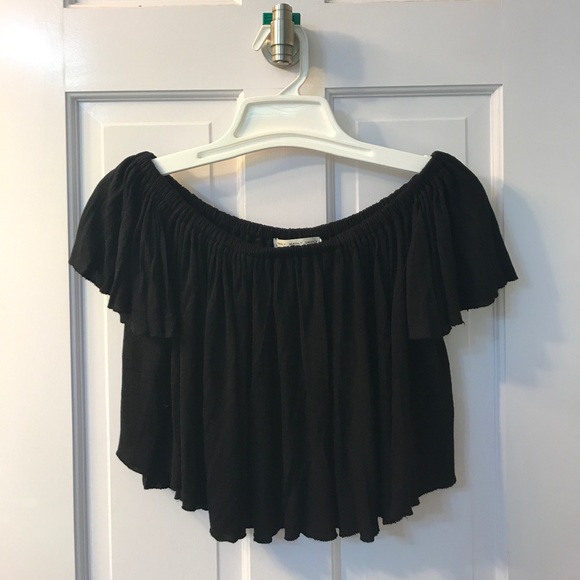 Off the shoulder flowy top - Picture 1 of 6