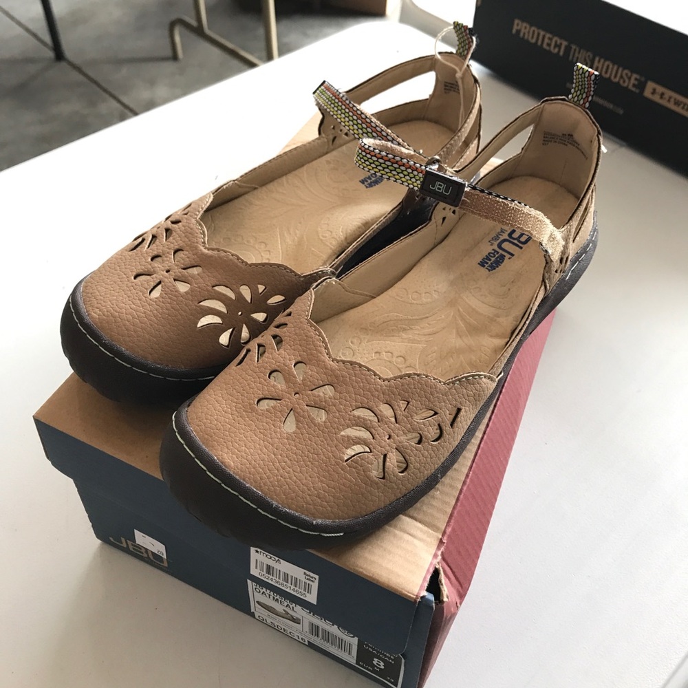 JBU Women's deep sea Mary Janes