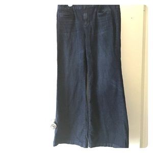 Dark Denim Wide Leg Jean