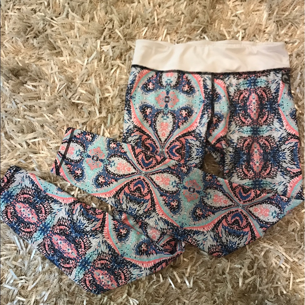 Printed full length leggings