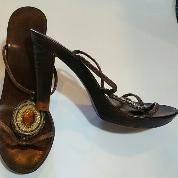 ALDO BRAIDED STRAP SANDALS - Picture 2 of 4