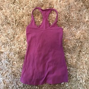 Purple lululemon Tank