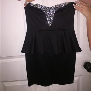 Black homecoming dress