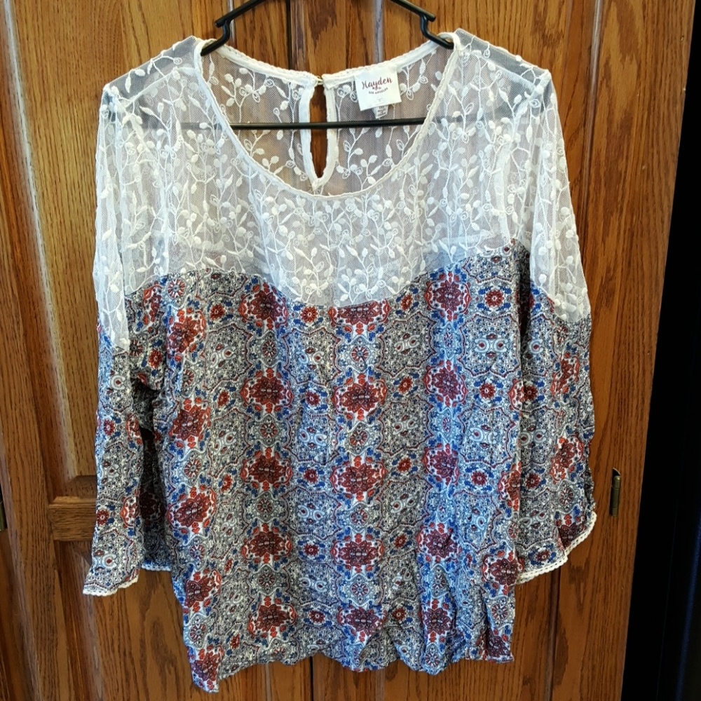 3/4 sleeve top