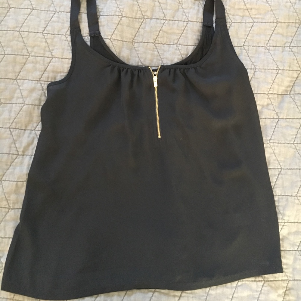 Express black sleeveless blouse size s