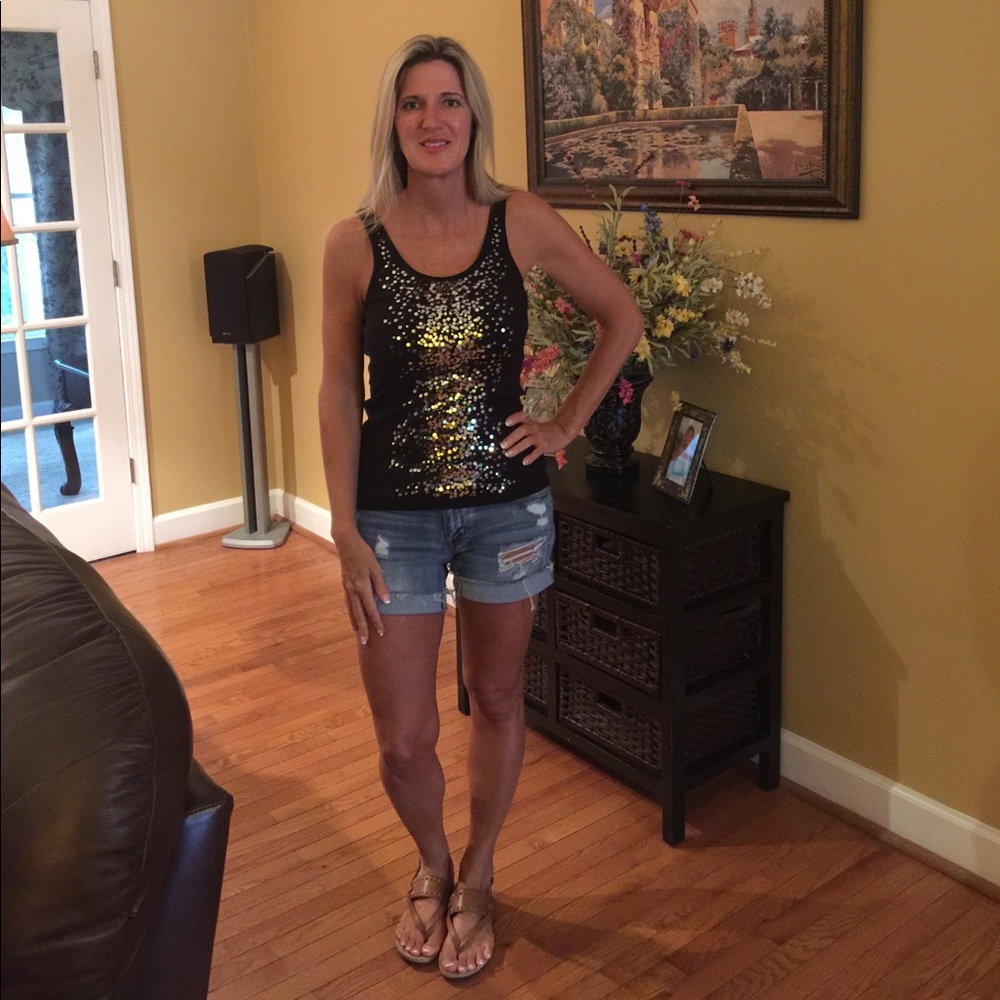 Sequined Tank