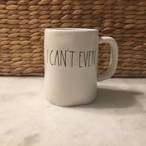 I CAN'T EVEN mug: Rae Dunn Artisan Collection
