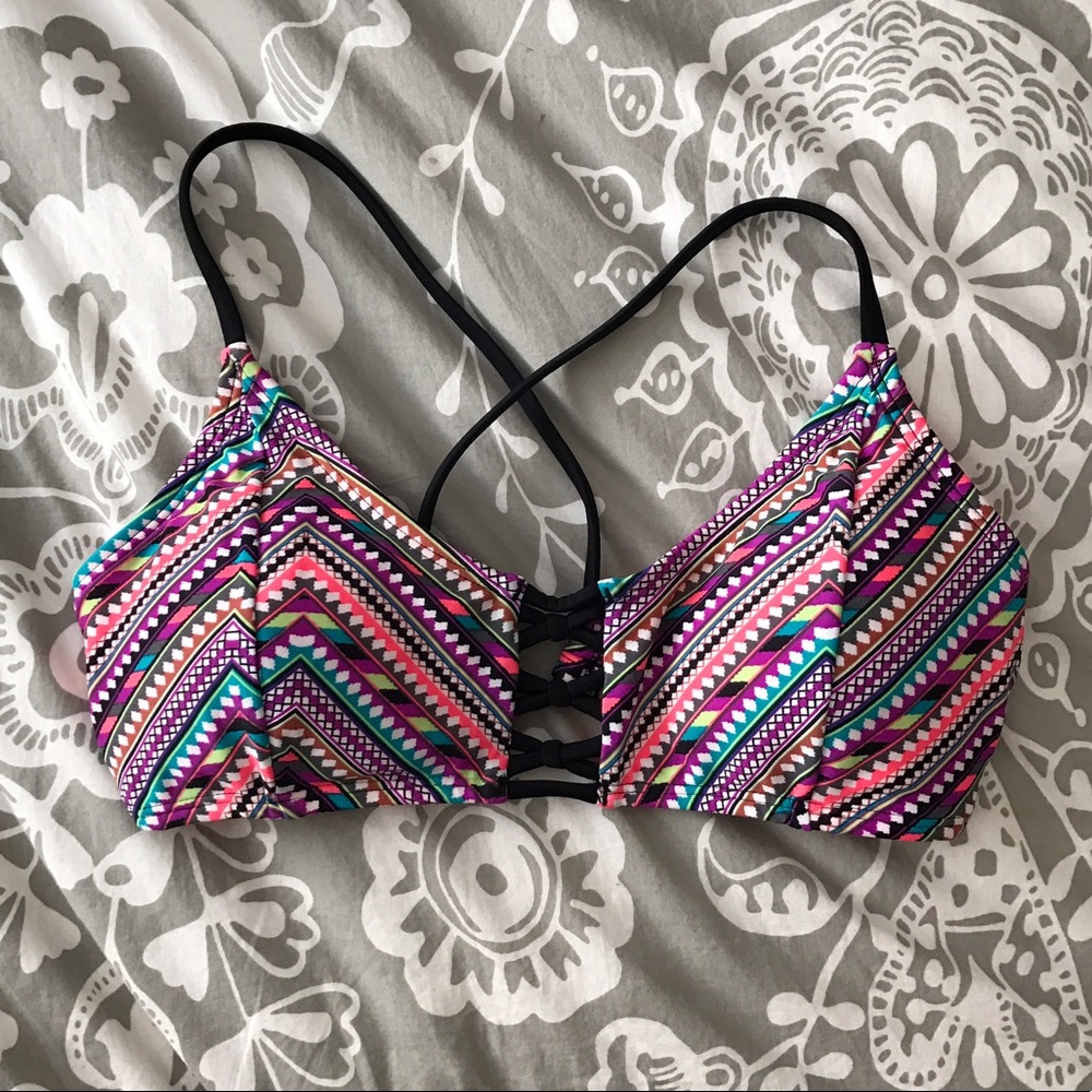Aztec bikini top