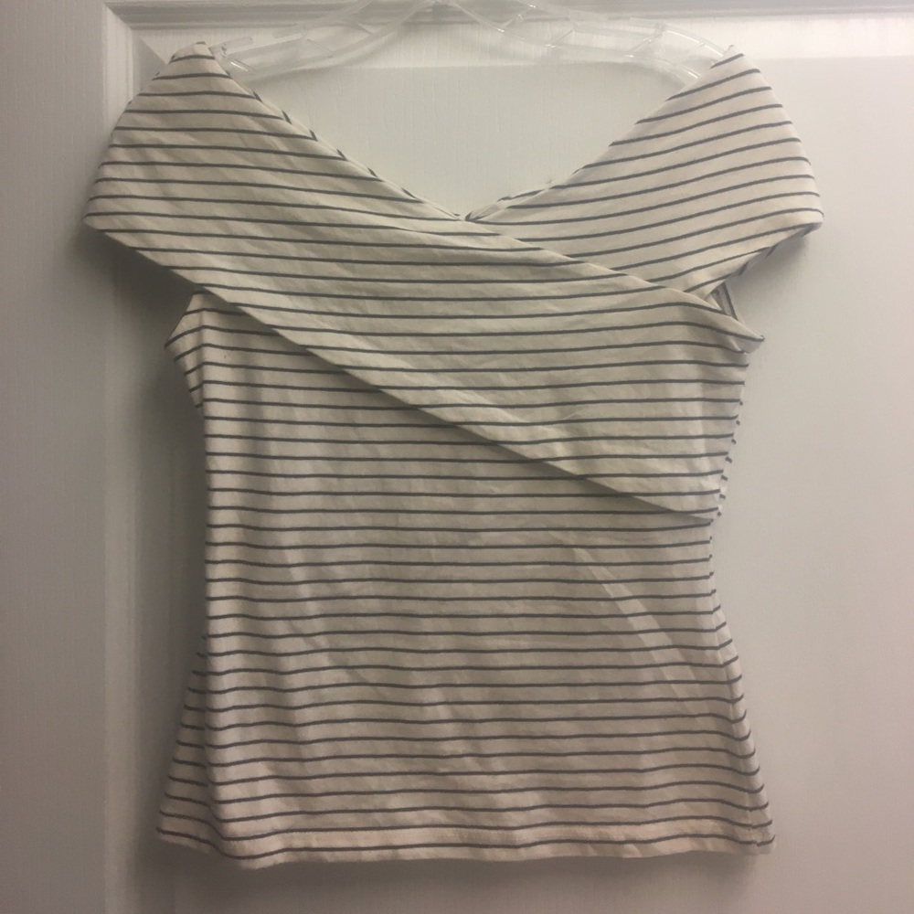 Off the shoulder top.