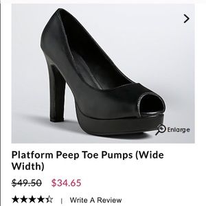 Torrid black pumps