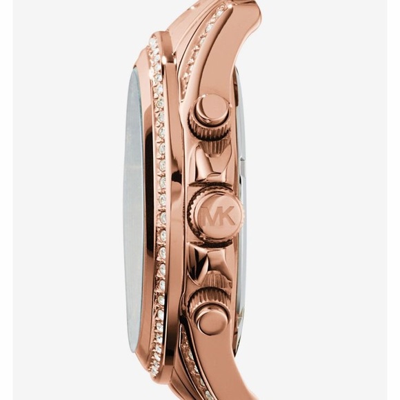 Michael Kors Blair Rose Gold Chronograph Watch main image 6