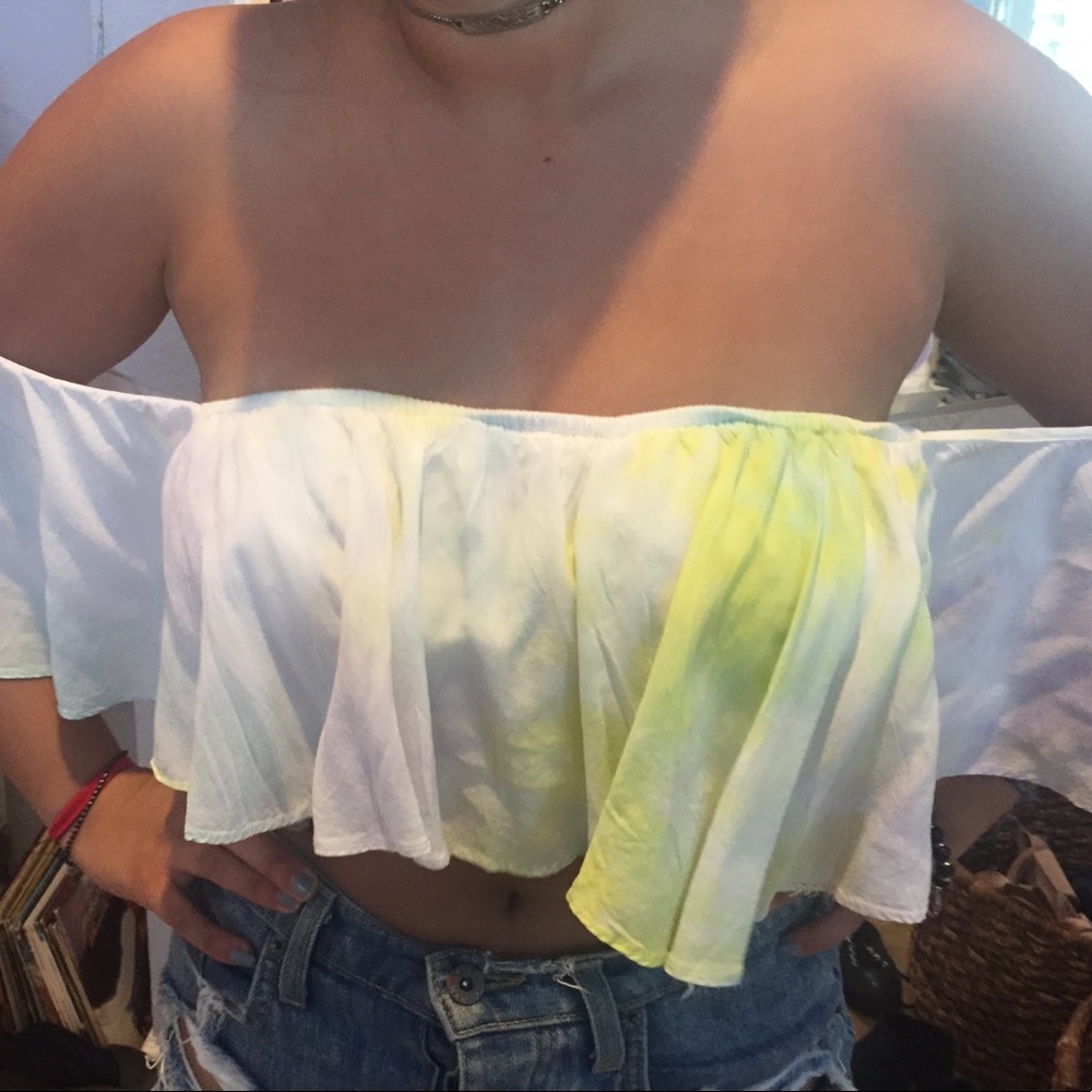 Pastel tie Dye Crop