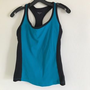 Bebe sport racer back top
