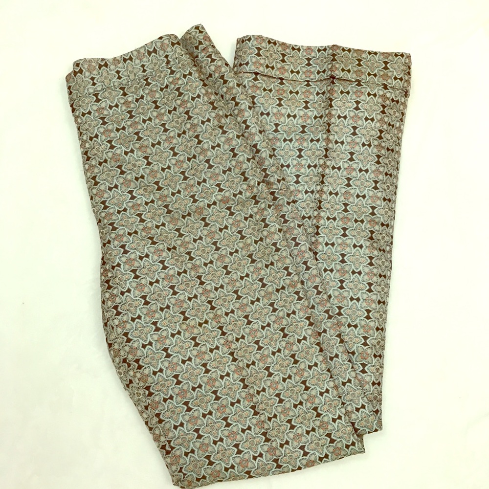 Etcetera Silk Jacquard Pants